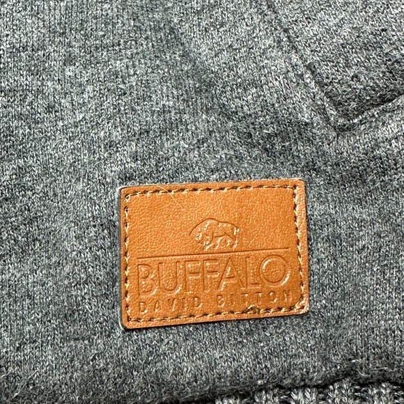 Buffalo David Bitton Charcoal Zip-Up Sweater - Picture 5 of 7